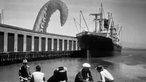 Backdrop to the movie "It Came from Beneath the Sea" #386404