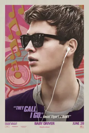 Poster to the movie "Baby Driver" #582628