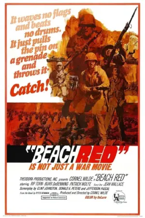 Poster to the movie "Beach Red" #667886