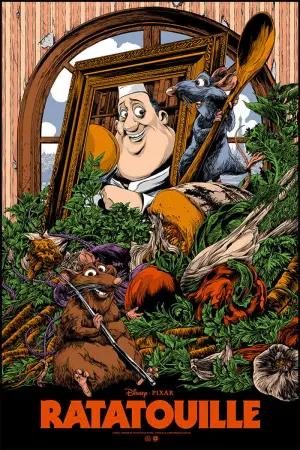 Poster to the movie "Ratatouille" #561581