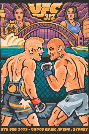 Poster to the movie "UFC 312: Du Plessis vs. Strickland 2" #851996