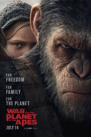 Poster to the movie "War for the Planet of the Apes" #586017