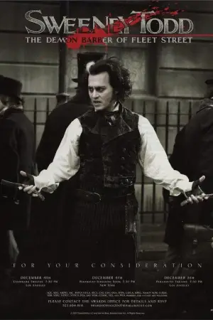 Poster to the movie "Sweeney Todd: The Demon Barber of Fleet Street" #660725