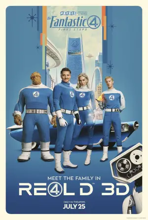 Poster to the movie "The Fantastic Four" #519645