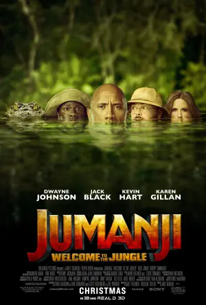Poster to the movie "Jumanji: Welcome to the Jungle" #37340