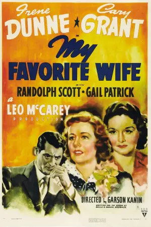 Poster to the movie "My Favorite Wife" #664139