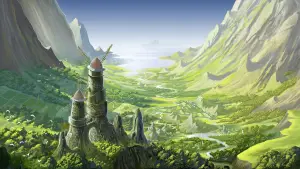 Backdrop to the movie "Nausicaä of the Valley of the Wind" #661484