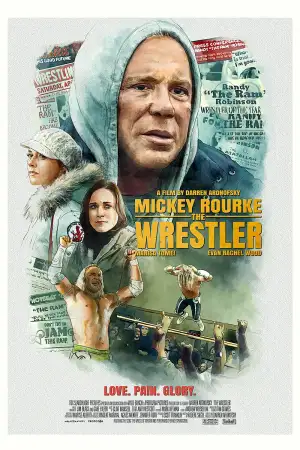 Poster to the movie "The Wrestler" #808499