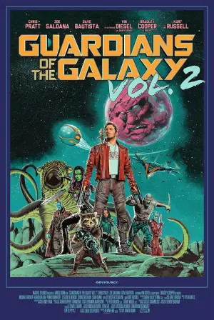 Poster to the movie "Guardians of the Galaxy Vol. 2" #549710