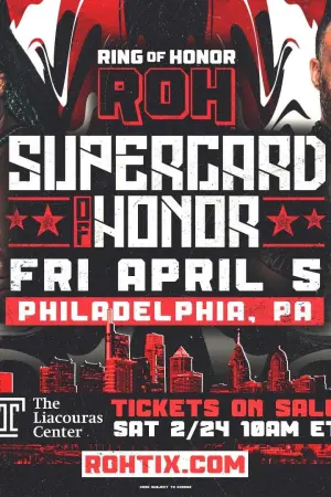 Poster to the movie "ROH: Supercard of Honor" #442708