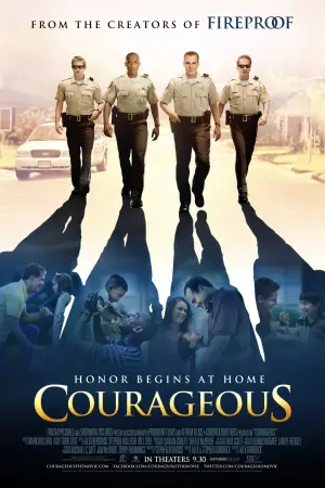 Poster to the movie "Courageous" #937313