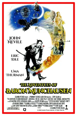 Poster to the movie "The Adventures of Baron Munchausen" #95376
