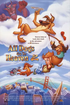 Poster to the movie "All Dogs Go to Heaven 2" #123331