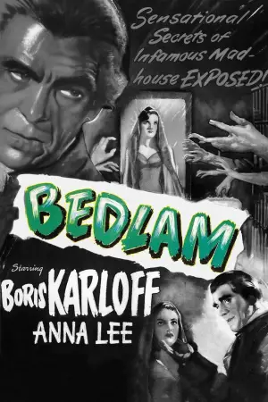 Poster to the movie "Bedlam" #640581