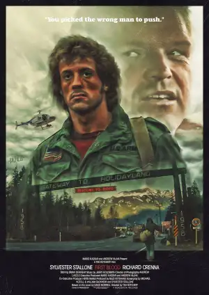 Poster to the movie "First Blood" #912392
