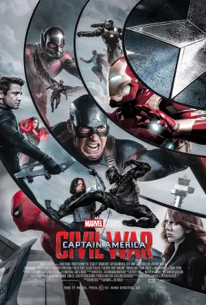 Poster to the movie "Captain America: Civil War" #15949