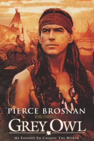 Poster to the movie "Grey Owl" #619116