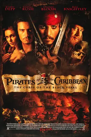 Poster to the movie "Pirates of the Caribbean: The Curse of the Black Pearl" #551143