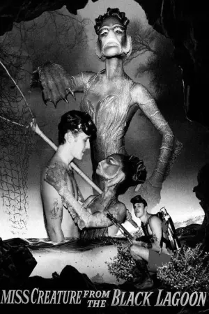 Poster to the movie "Creature from the Black Lagoon" #402901