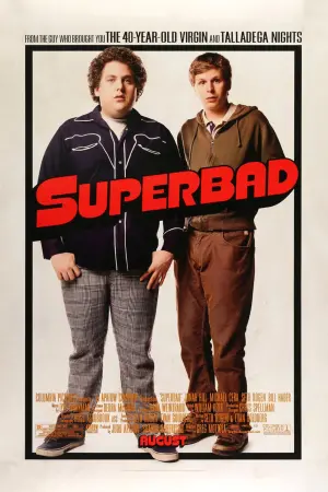 Poster to the movie "Superbad" #39924