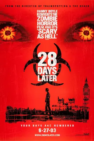 Poster to the movie "28 Days Later" #569753