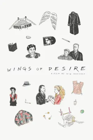Poster to the movie "Wings of Desire" #137552