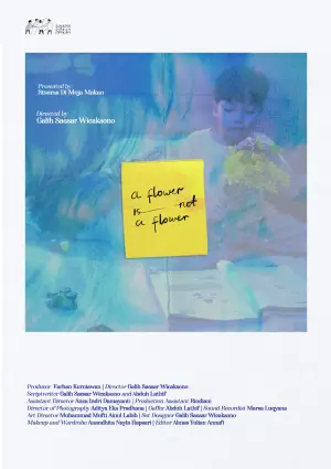 Poster to the movie "A Flower is Not a Flower" #573422