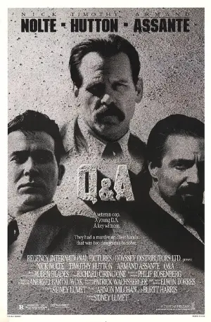 Poster to the movie "Q & A" #619219
