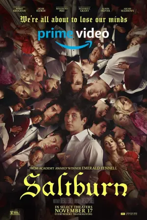 Poster to the movie "Saltburn" #170798