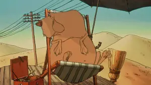 Backdrop to the movie "The Triplets of Belleville" #221642