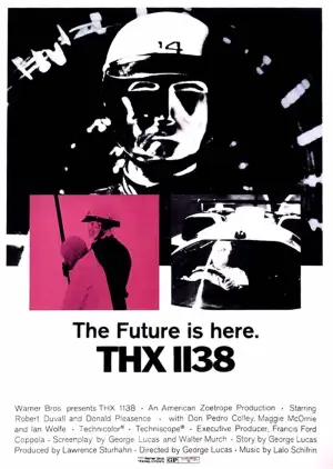 Poster to the movie "THX 1138" #900464