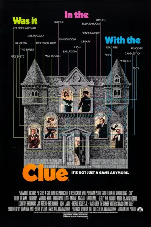 Poster to the movie "Clue" #680041