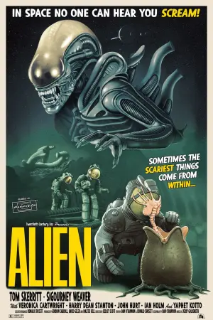 Poster to the movie "Alien" #177254