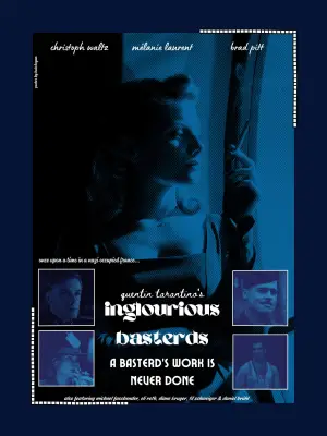 Poster to the movie "Inglourious Basterds" #556723
