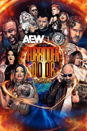 Poster to the movie "AEW x NJPW Present Forbidden Door 2024" #738576