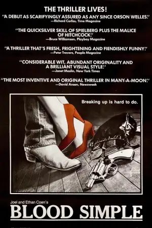 Poster to the movie "Blood Simple" #865946