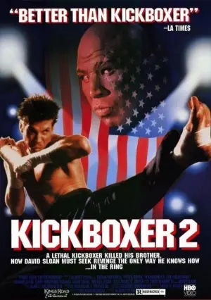Poster to the movie "Kickboxer 2: The Road Back" #159254