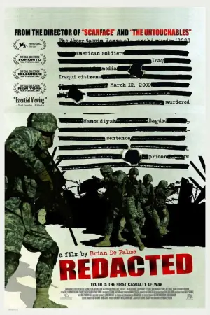Poster to the movie "Redacted" #670137