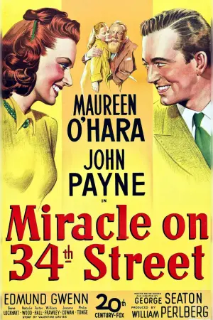 Poster to the movie "Miracle on 34th Street" #42437