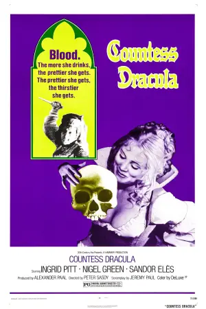 Poster to the movie "Countess Dracula" #642504