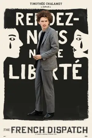 Poster to the movie "The French Dispatch" #654954