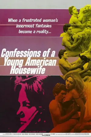 Movie poster "Confessions of a Young American Housewife"