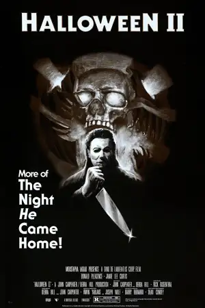 Poster to the movie "Halloween II" #860942