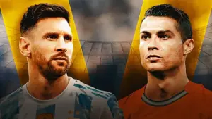 Backdrop to the movie "Rivals: Messi v Ronaldo" #930514