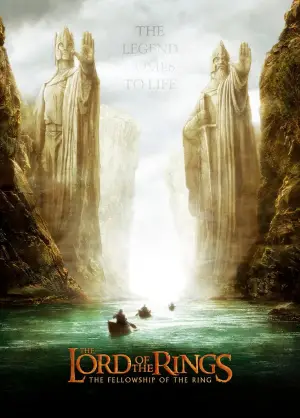 Poster to the movie "The Lord of the Rings: The Fellowship of the Ring" #515885