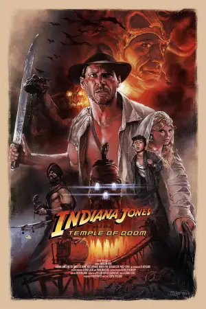 Poster to the movie "Indiana Jones and the Temple of Doom" #587905