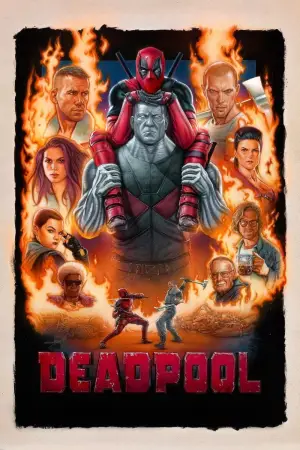 Poster to the movie "Deadpool" #568136