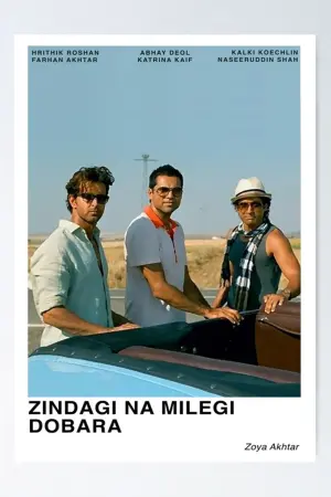 Poster to the movie "Zindagi Na Milegi Dobara" #207475