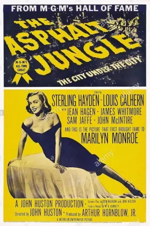 Poster to the movie "The Asphalt Jungle" #136941