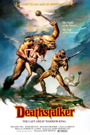 Poster to the movie "Deathstalker" #743425